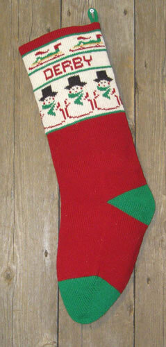 Traditional Home-Knit Christmas Stockings - Specialties in Wool