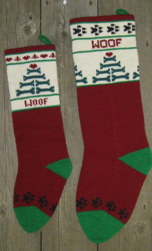 Dog Stockings in 16" and 22"