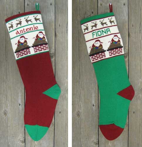 Santa and Reindeer