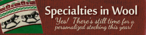 specialties in wool best knit Christmas stockings