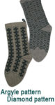 Argyle stockings for Christmas
