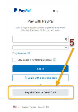 Paypal without credit card