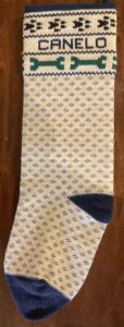 Nordic dog stocking